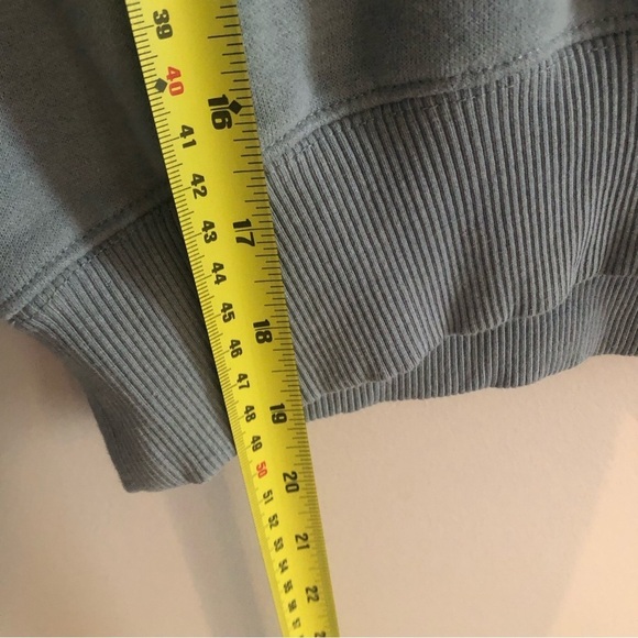 Dynamite Sage Green Cropped Sweatshirt size XS - Picture 8 of 10